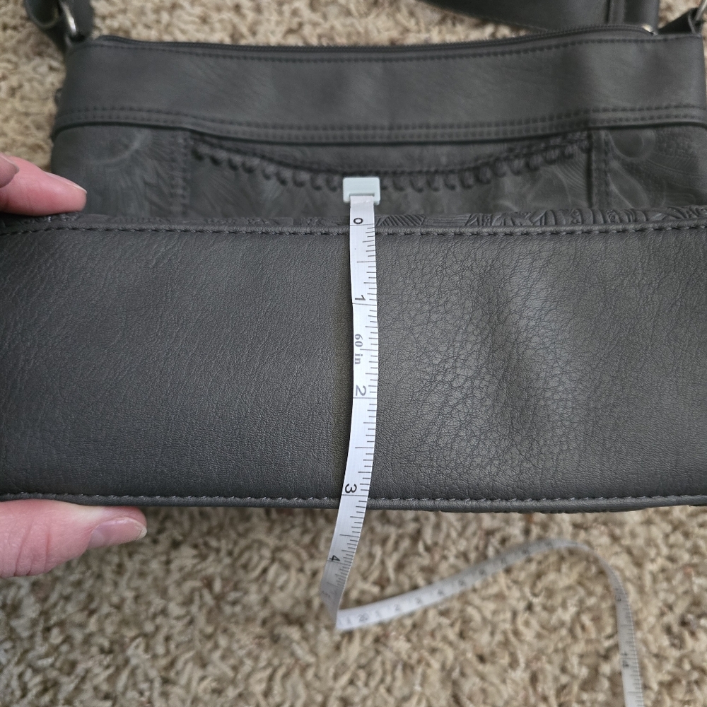 Sakroots Gray Arcadia Crossbody Bag Purse - Picture 13 of 13